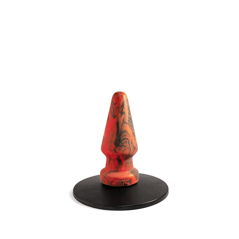 Brutus Nightmare - Rhino - Vac-U-Lock Buttplug - Siliconen - Rood/Zwart-Erotiekvoordeel.nl