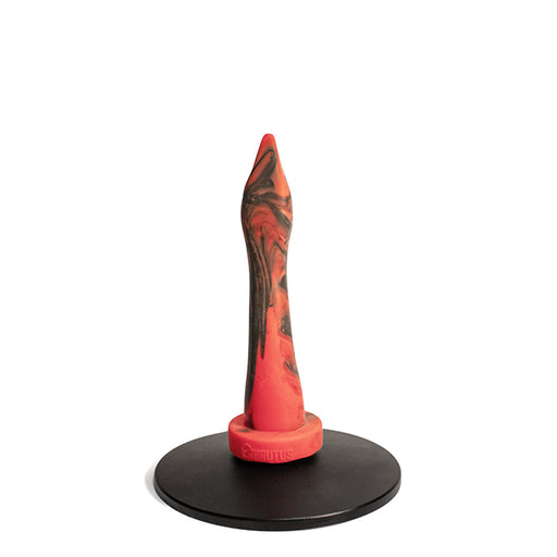 Brutus Nightmare - Gooseneck - Vac-U-Lock Buttplug - Siliconen - Rood/Zwart-Erotiekvoordeel.nl