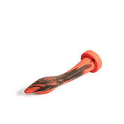 Brutus Nightmare - Gooseneck - Vac-U-Lock Buttplug - Siliconen - Rood/Zwart-Erotiekvoordeel.nl