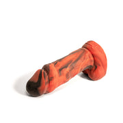 Brutus Nightmare - Fat Man - Vac-u-Lock Dildo - Siliconen - Rood/Zwart-Erotiekvoordeel.nl