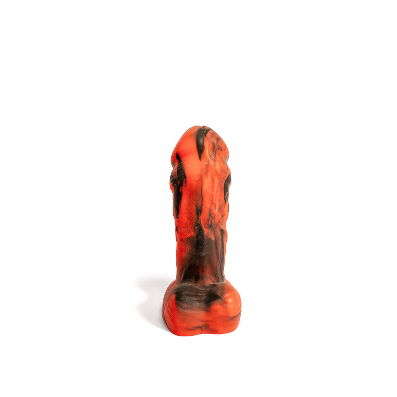 Brutus Nightmare - Fat Man - Vac-u-Lock Dildo - Siliconen - Rood/Zwart-Erotiekvoordeel.nl