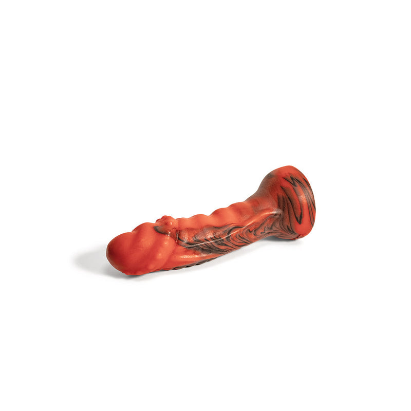 Brutus Nightmare - Spock's Cock - Vac-U-Lock Dildo - Siliconen - Rood/Zwart-Erotiekvoordeel.nl
