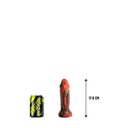 Brutus Nightmare - Spock's Cock - Vac-U-Lock Dildo - Siliconen - Rood/Zwart-Erotiekvoordeel.nl