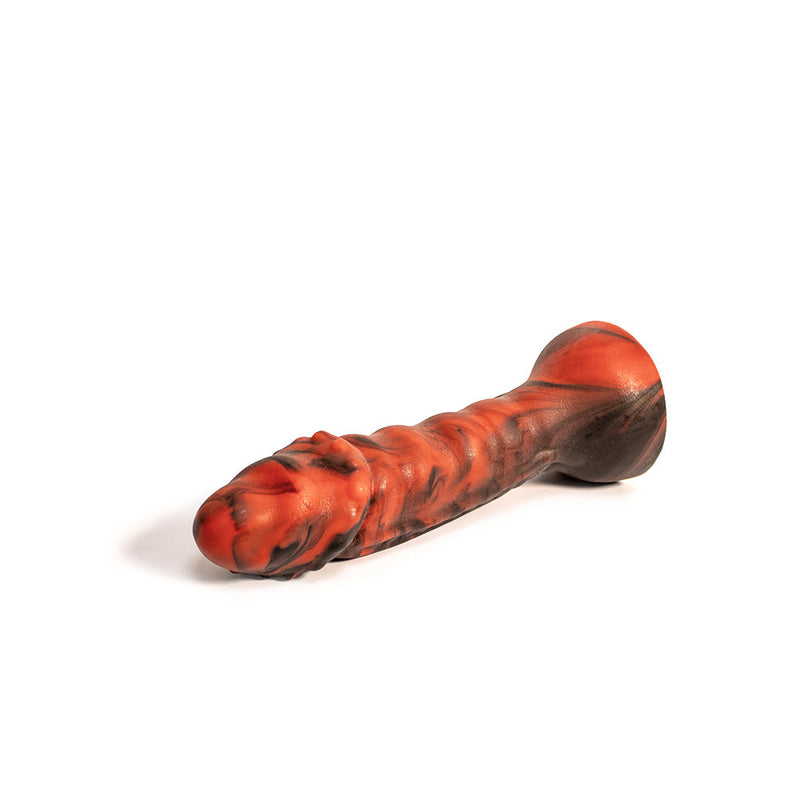 Brutus Nightmare - Spock's Cock - Vac-U-Lock Dildo - Siliconen - Rood/Zwart-Erotiekvoordeel.nl