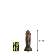Brutus Nightmare - Spock's Cock - Vac-U-Lock Dildo - Siliconen - Rood/Zwart-Erotiekvoordeel.nl