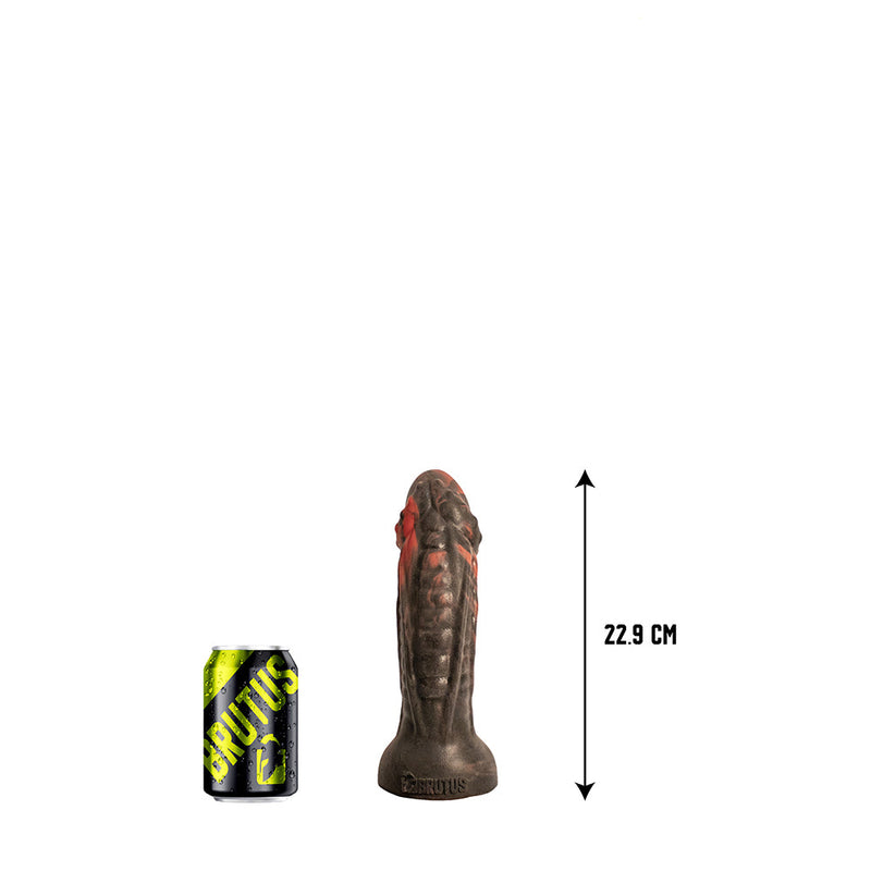 Brutus Nightmare - Spock's Cock - Vac-U-Lock Dildo - Siliconen - Rood/Zwart-Erotiekvoordeel.nl