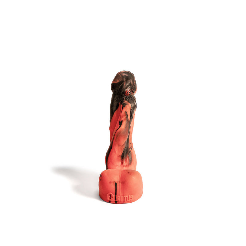 Brutus Nightmare - Greedy Filler - Vac-U-Lock Dildo - Siliconen - Rood/Zwart-Erotiekvoordeel.nl