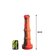 Brutus Nightmare - Italian Stallion - Vac-U-Lock Dildo - Siliconen - Rood/Zwart-Erotiekvoordeel.nl