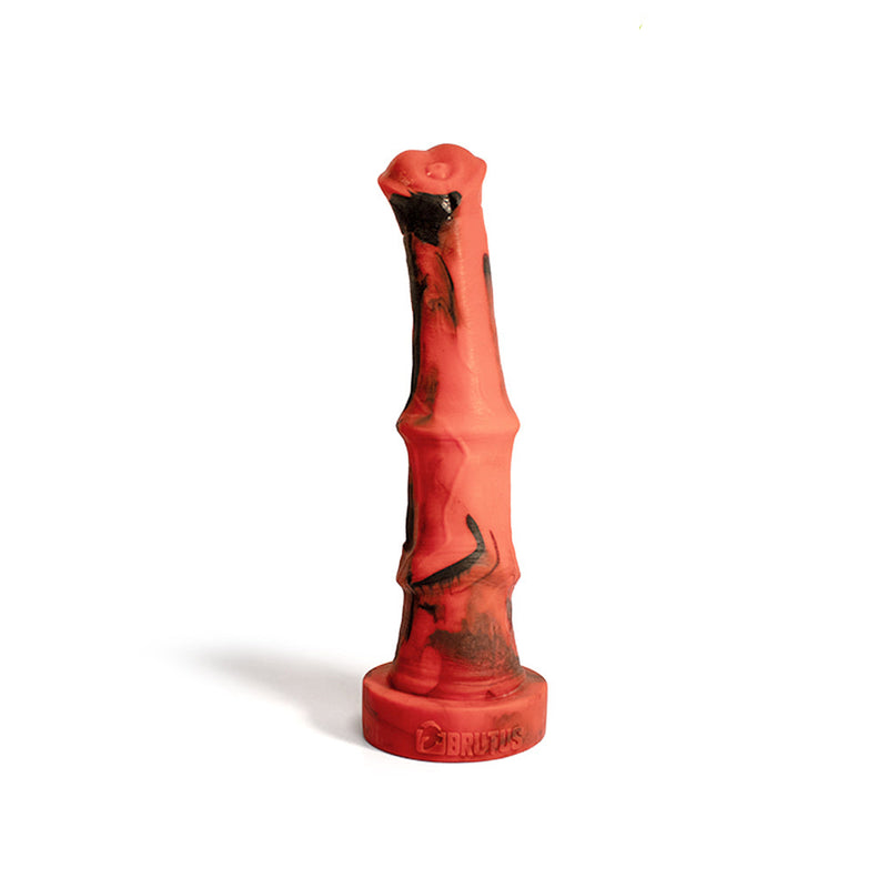 Brutus Nightmare - Italian Stallion - Vac-U-Lock Dildo - Siliconen - Rood/Zwart-Erotiekvoordeel.nl