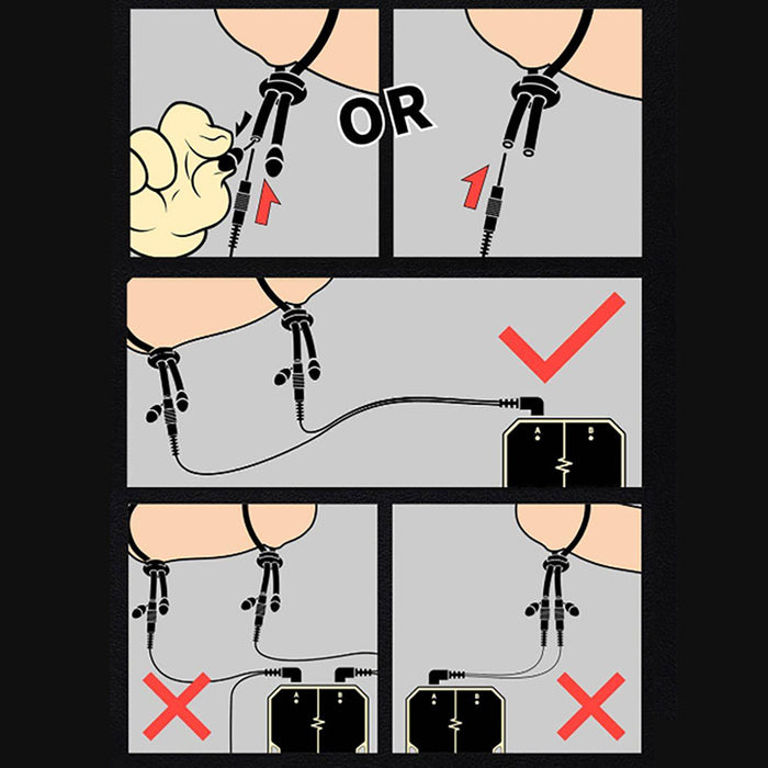 Dungeon Lab 4 mm Mesh Geleidende Ringen-Erotiekvoordeel.nl