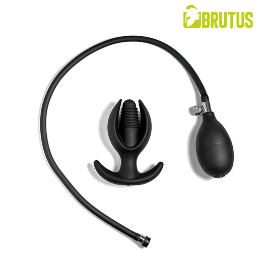 BRUTUS - Opblaasbare Anker Buttplug met Magnetische Pomp-Erotiekvoordeel.nl