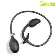 BRUTUS - Opblaasbare Deep Rattler Buttplug met Magnetische Pomp-Erotiekvoordeel.nl