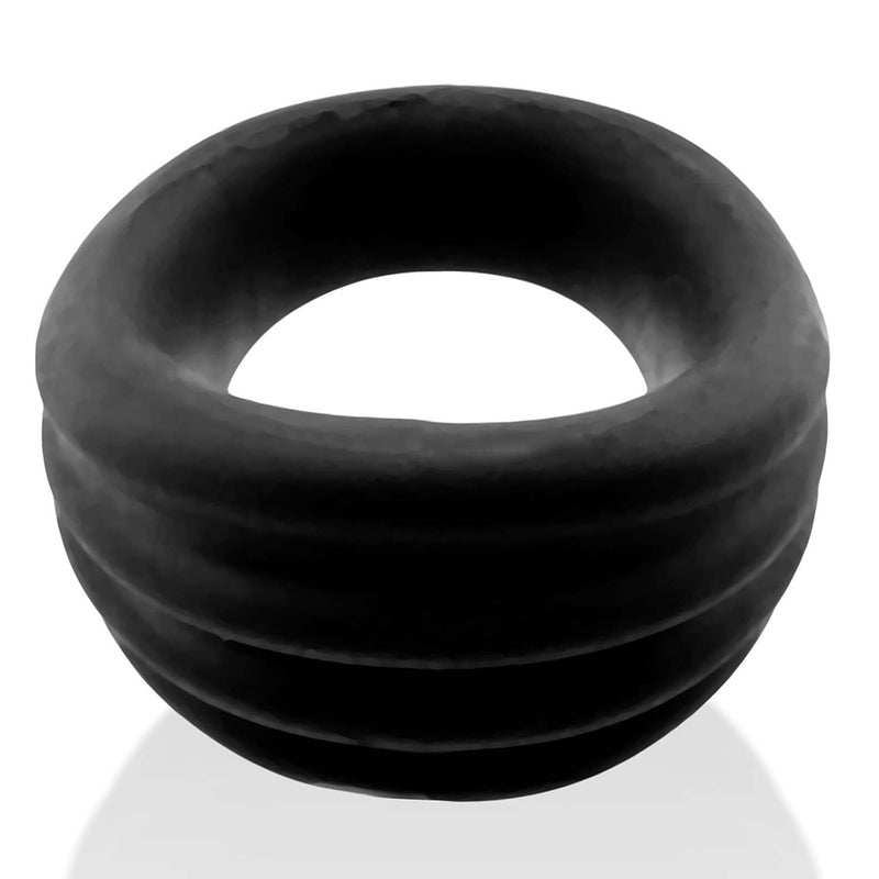 Hünkyjunk - Expander - Scoop-Style Cockring - Zwart