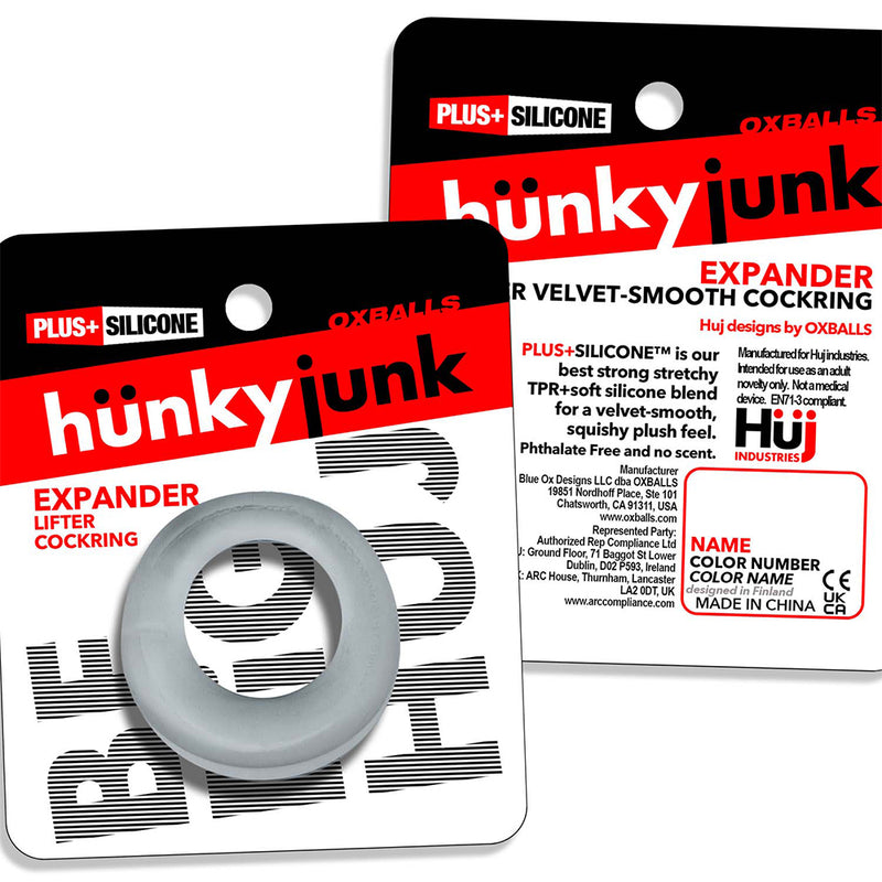 Hünkyjunk - Expander - Scoop-Style Cockring - Transparant