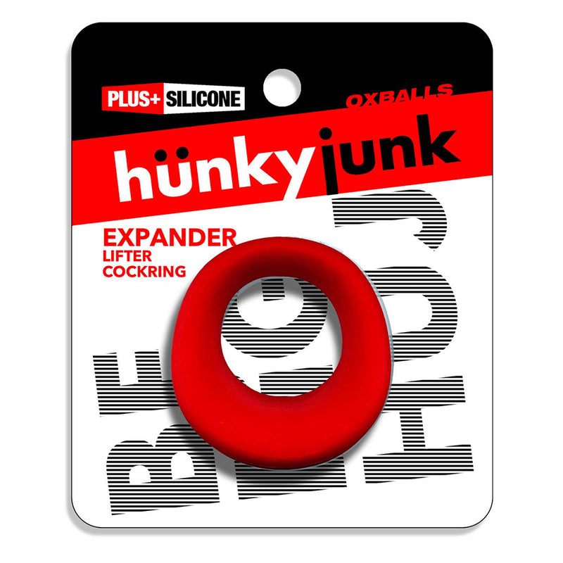 Hünkyjunk - Expander - Scoop-Style Cockring - Rood