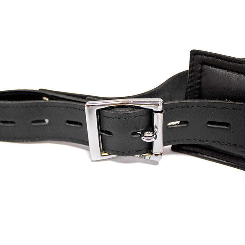 Brutus - Lederen Travel Sling - Zwart