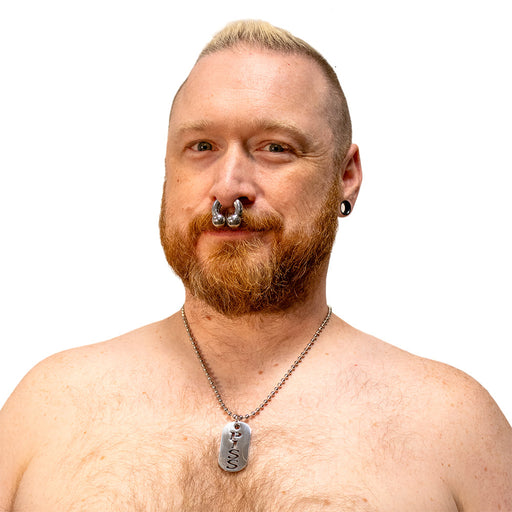 Black Label - PISS - Medaglietta fetish Kink - Collare da giorno - Erotiekvoordeel.nl