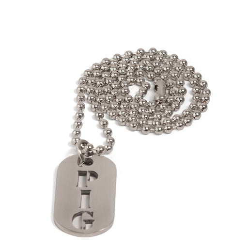 Black Label - PIG - Kink Fetish Dog tag - Day Collar-Erotiekvoordeel.nl
