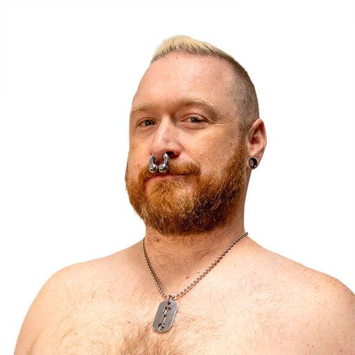Black Label - PIG - Kink Fetish Dog tag - Day Collar-Erotiekvoordeel.nl