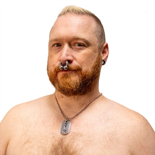 Black Label - SIR - Medaglietta fetish Kink - Collare da giorno - Erotiekvoordeel.nl