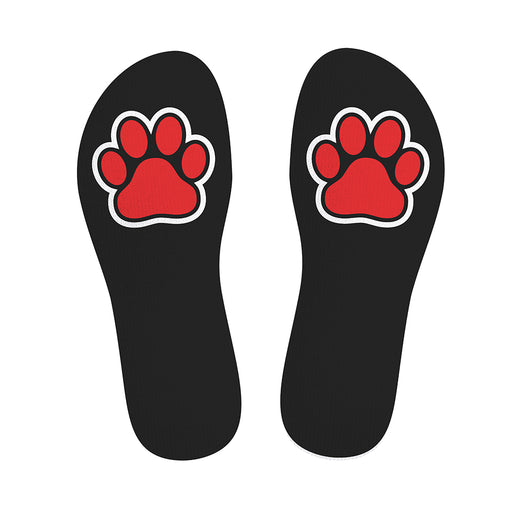 SneakXX - Sneaker Sokken PUPPY HOOD - Zwart/Rood/Wit-Erotiekvoordeel.nl