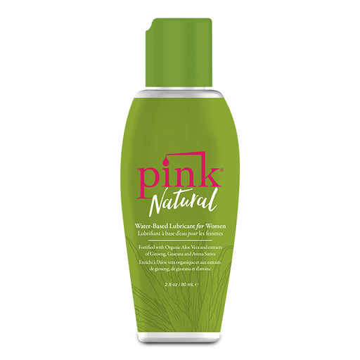 Pink Natural H2O - Glijmiddel op Waterbasis - Zonder Glycerine en Parabenen-Erotiekvoordeel.nl