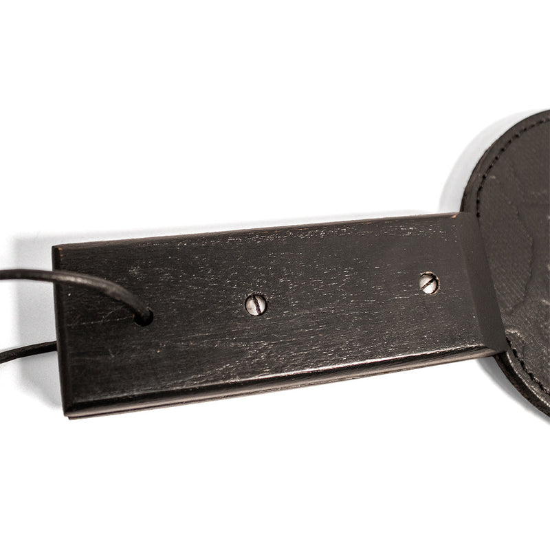 Black Label - Puppy Paw Paddle - Leer - Zwart