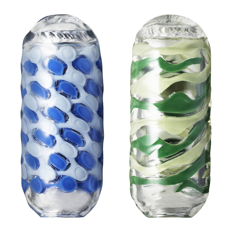 Tenga - Arte Marine Weave Masturbator - Blauw-Erotiekvoordeel.nl