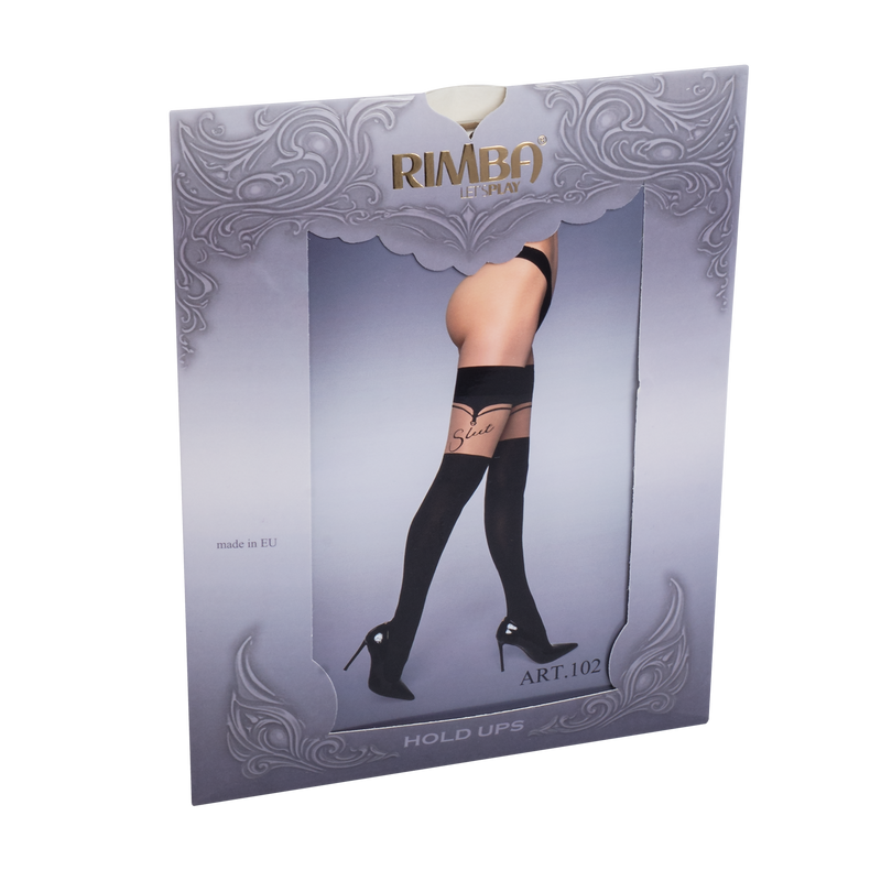 Amorable - Slut - Hold-up Kousen – 20/60 Denier – Zwart