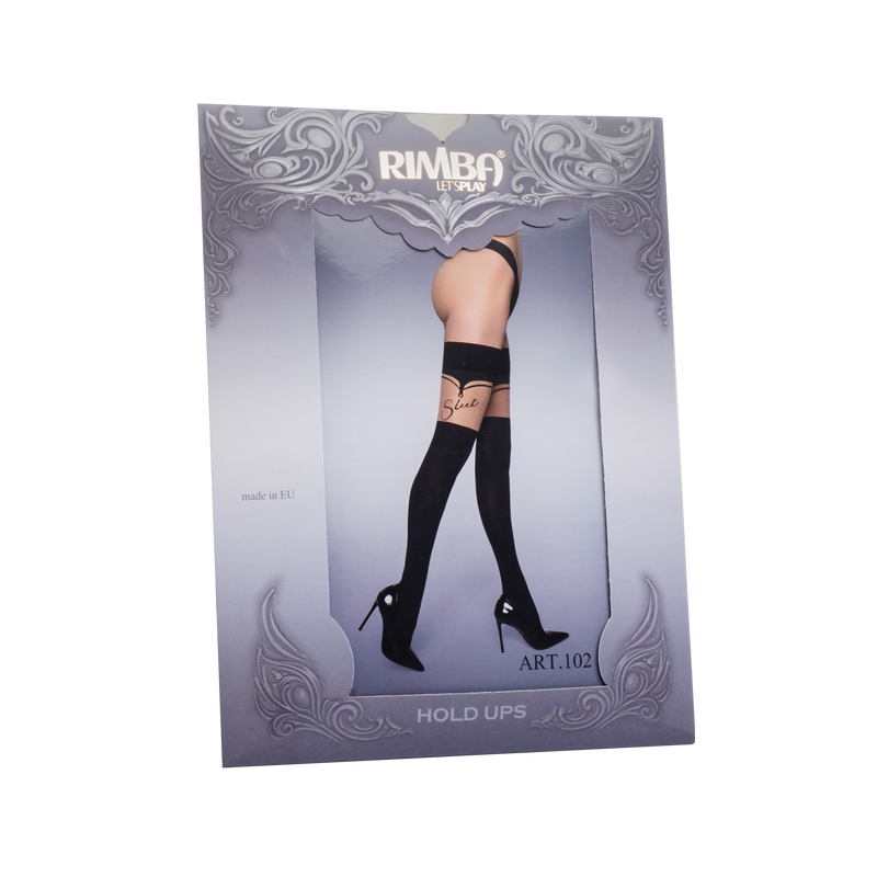 Amorable - Slut - Hold-up Kousen – 20/60 Denier – Zwart