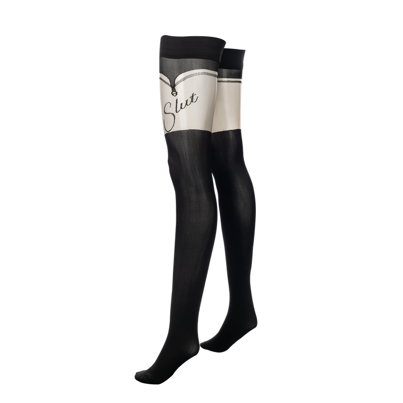 Amorable - Slut - Hold-up Kousen – 20/60 Denier – Zwart
