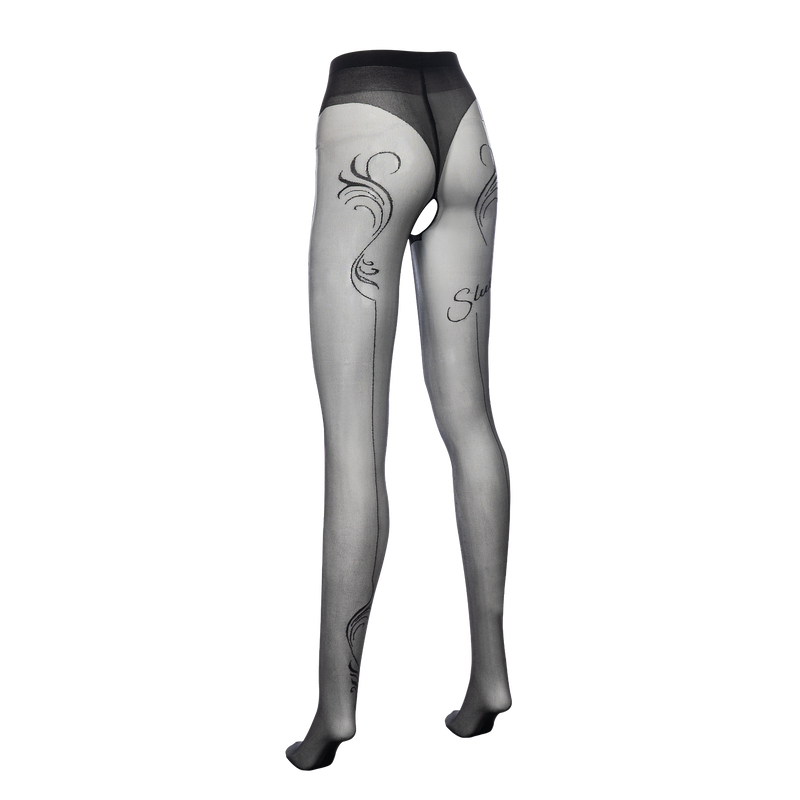 Amorable - Slut - Panty met open kruis – 20 Denier – Zwart
