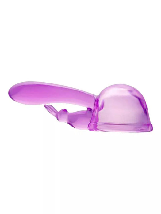 Wand Essentials - Opzetstuk - Duo Stimulator Voor Wand Vibrator - Roze-Erotiekvoordeel.nl