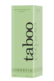 Taboo Libertin Parfum Voor Mannen 50 ML-Erotiekvoordeel.nl