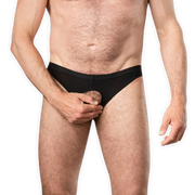 Amorable - Herenslip met Open Kruis - One Size - Zwart-Erotiekvoordeel.nl