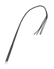 RISE - BDSM Zweep - Feather Single Tail - Zwart-Erotiekvoordeel.nl