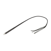 RISE - BDSM Zweep - Feather Single Tail - Zwart-Erotiekvoordeel.nl