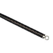 RISE - BDSM Zweep - Feather Single Tail - Zwart-Erotiekvoordeel.nl