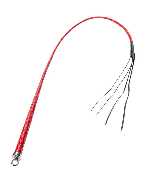 RISE - BDSM Zweep - Feather Single Tail - Rood-Erotiekvoordeel.nl