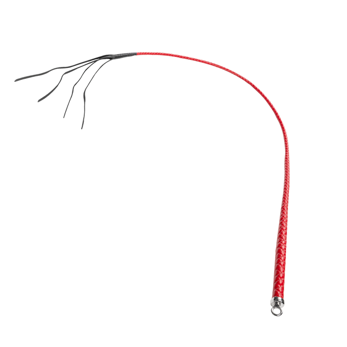 RISE - BDSM Zweep - Feather Single Tail - Rood-Erotiekvoordeel.nl