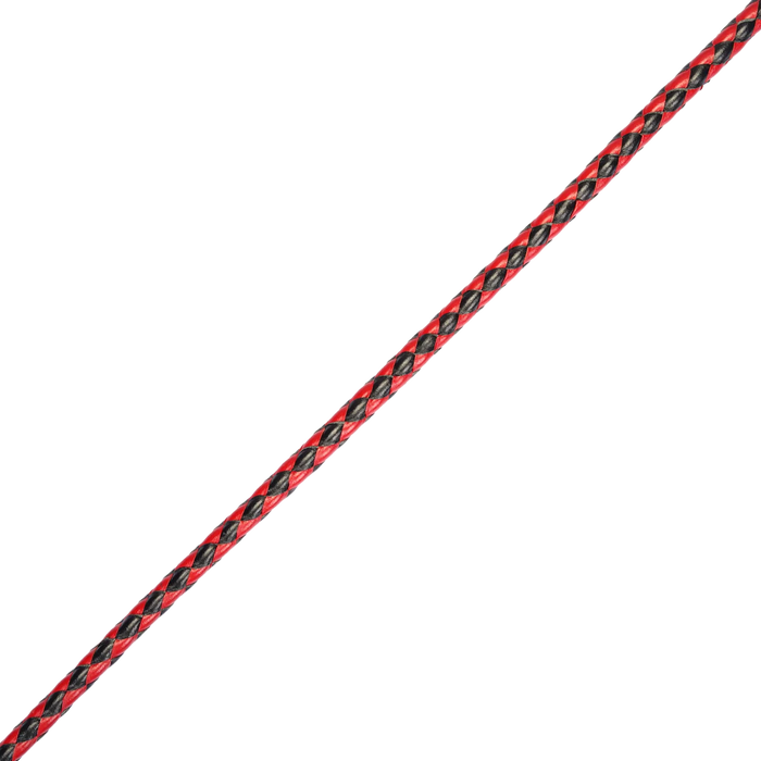 RISE - BDSM Zweep - Feather Soft Single Tail - Rood/Zwart-Erotiekvoordeel.nl