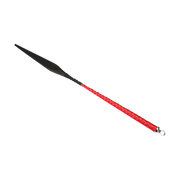 RISE - BDSM Devil's Tongue Flap Zweep - Pulse - Rood-Erotiekvoordeel.nl