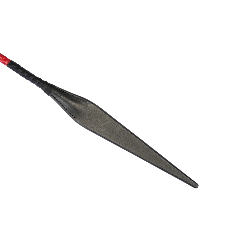 RISE - BDSM Devil's Tongue Flap Zweep - Pulse - Rood-Erotiekvoordeel.nl