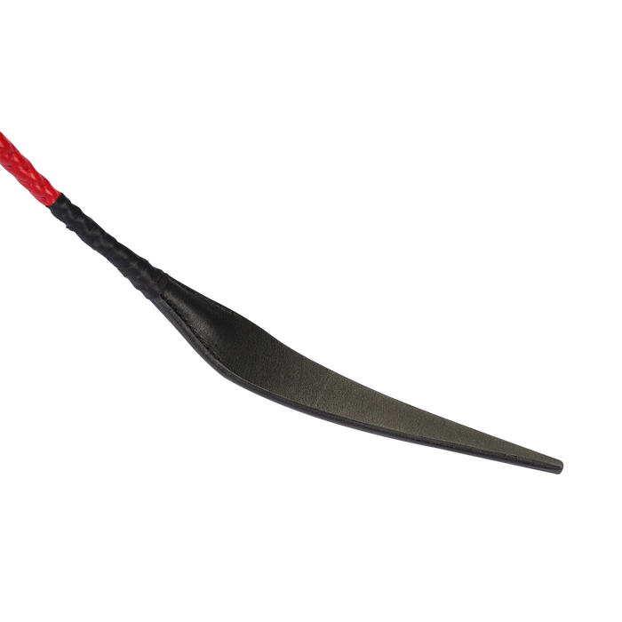 RISE - BDSM Devil's Tongue Flap Zweep - Pulse - Rood-Erotiekvoordeel.nl
