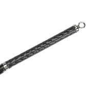 RISE - Lange Flogger met Zachte Strengen - Zwart-Erotiekvoordeel.nl