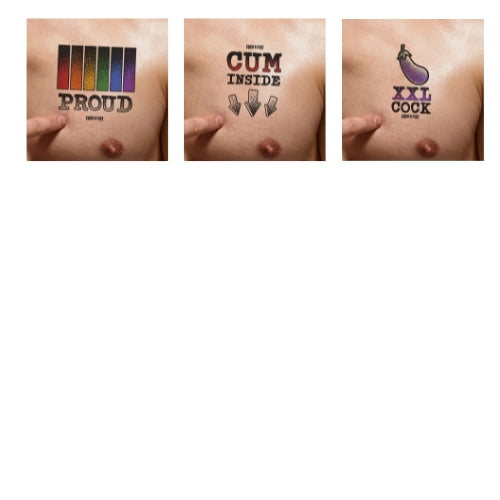 Fuck&Fist - Wear It - Tijdelijke Tattoos