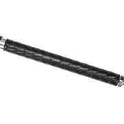RISE - Lange Flogger met Harde Strengen – Zwart-Erotiekvoordeel.nl