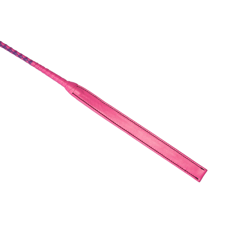 RISE - BDSM Zweep - Feather Wide Single Tail - Roze/Paars-Erotiekvoordeel.nl