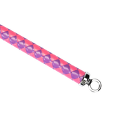 RISE - BDSM Zweep - Feather Wide Single Tail - Roze/Paars-Erotiekvoordeel.nl