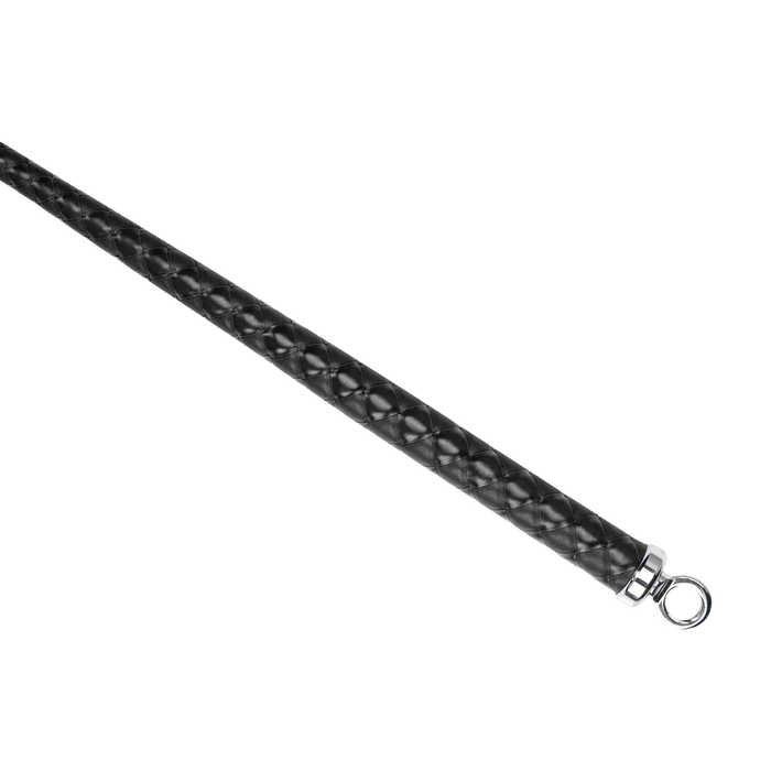 RISE - BDSM Zweep - Feather Wide Single Tail - Zwart-Erotiekvoordeel.nl